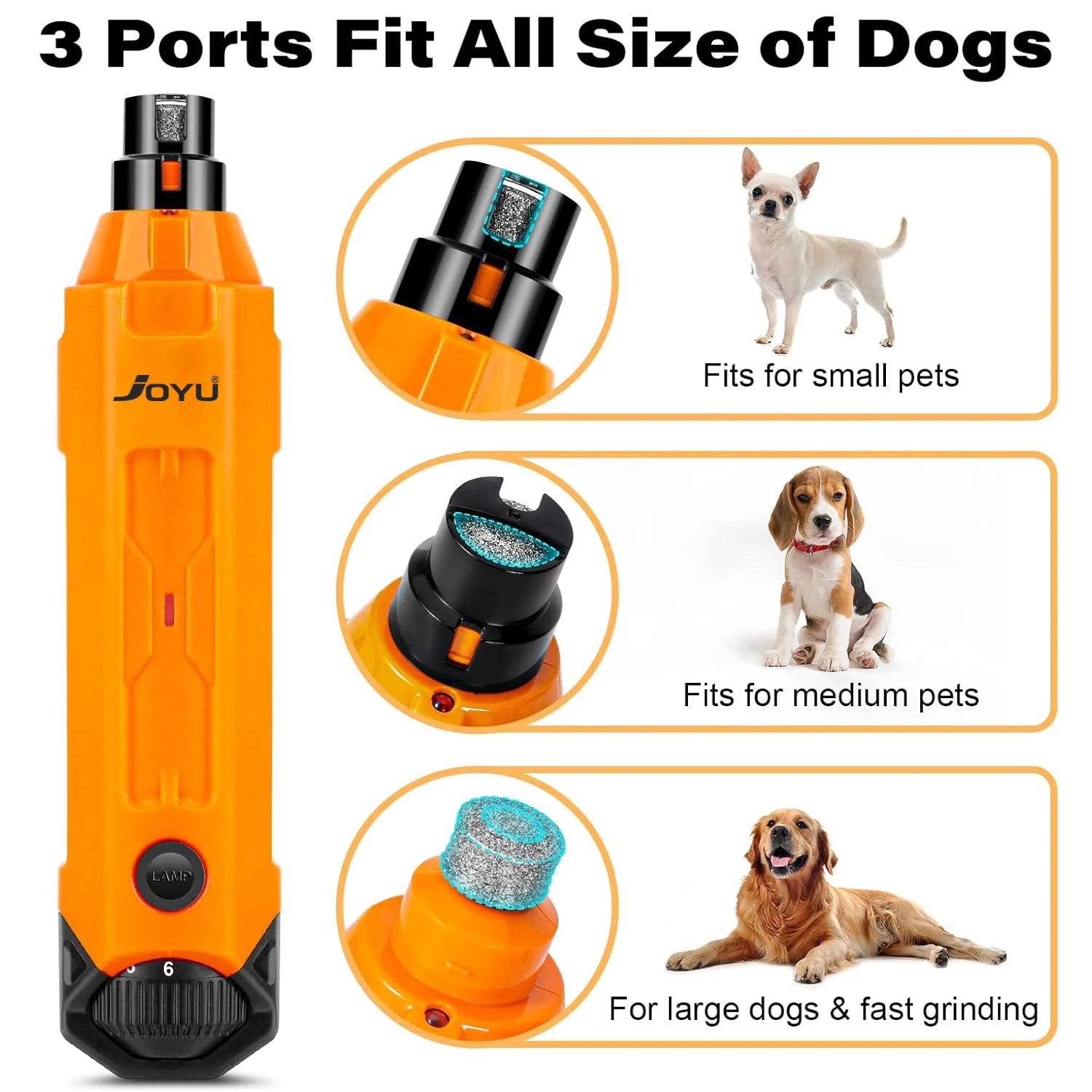 6-Speed Dog Nail Grinder