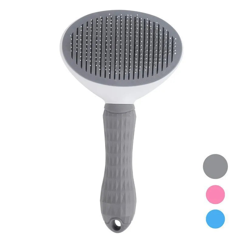 Self-Cleaning Pet Slicker Brush