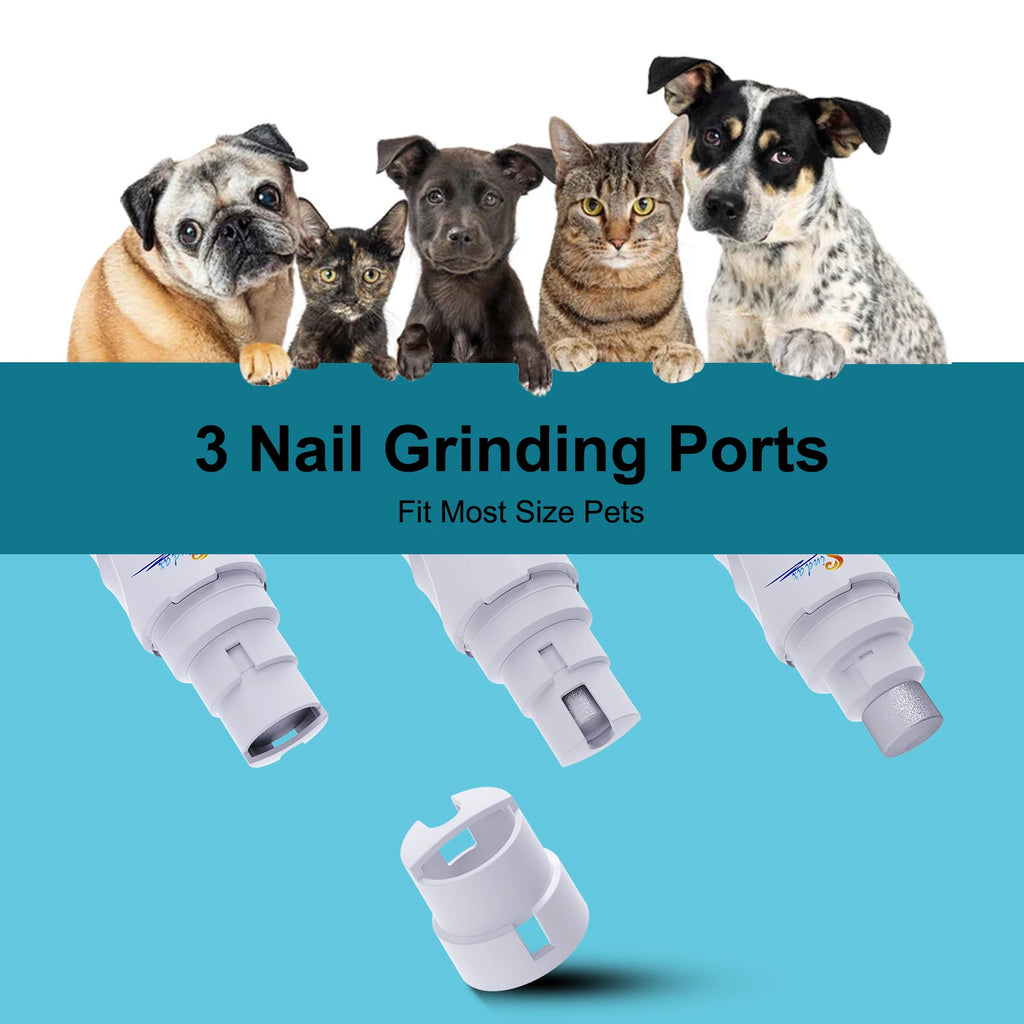 Dog Nail Grinder USB charge