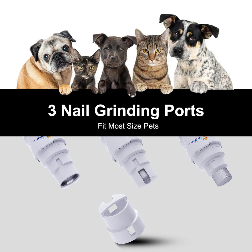 Dog Nail Grinder USB charge