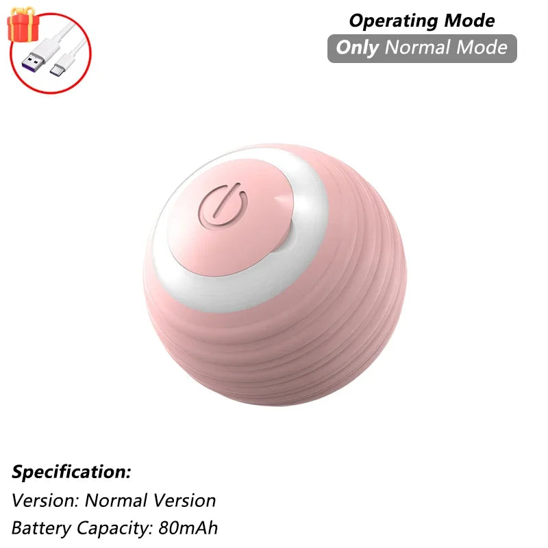 Dog Cat Interactive Ball. Automatic Rolling Ball