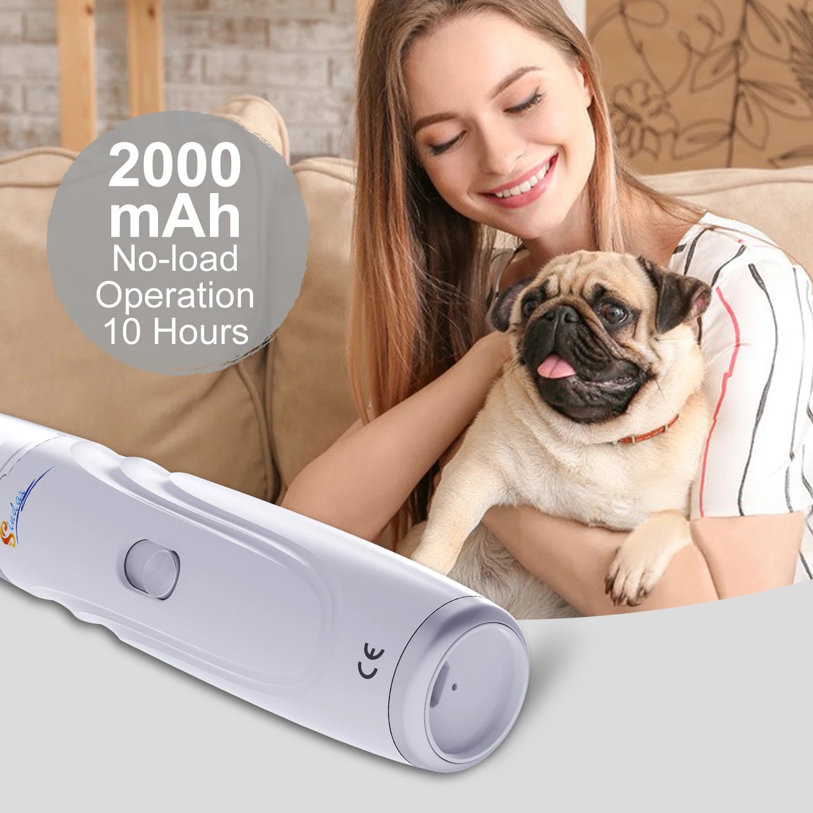 Dog Nail Grinder USB charge
