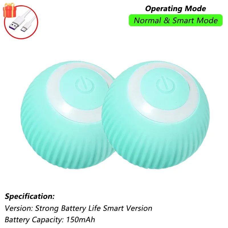 Dog Cat Interactive Ball. Automatic Rolling Ball