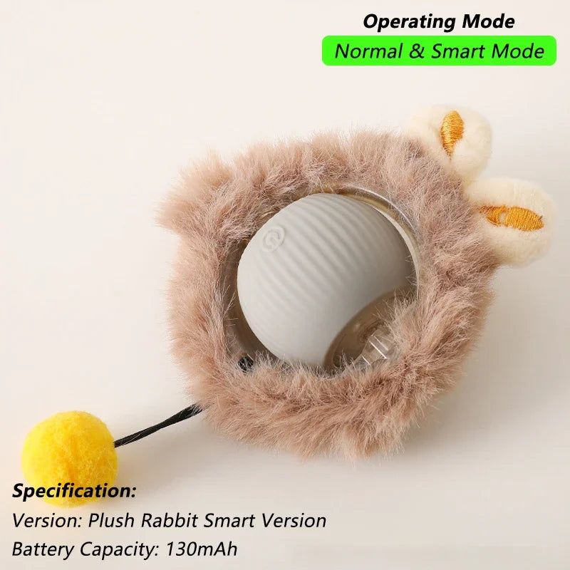 Dog Cat Interactive Ball. Automatic Rolling Ball