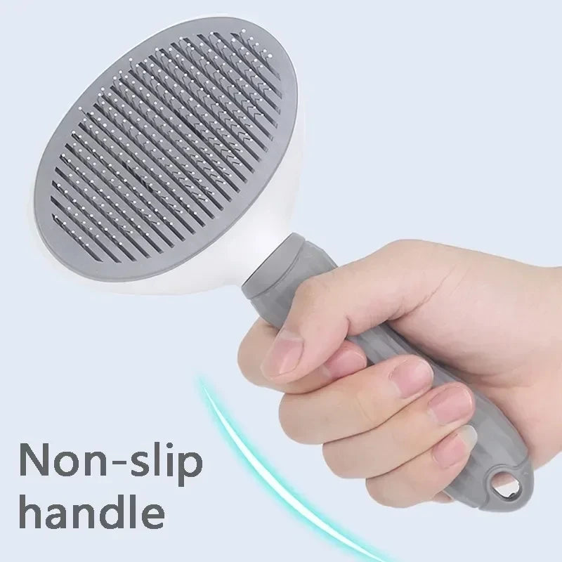 FurEase ProBrush™ – Self-Cleaning Pet Grooming Tool
