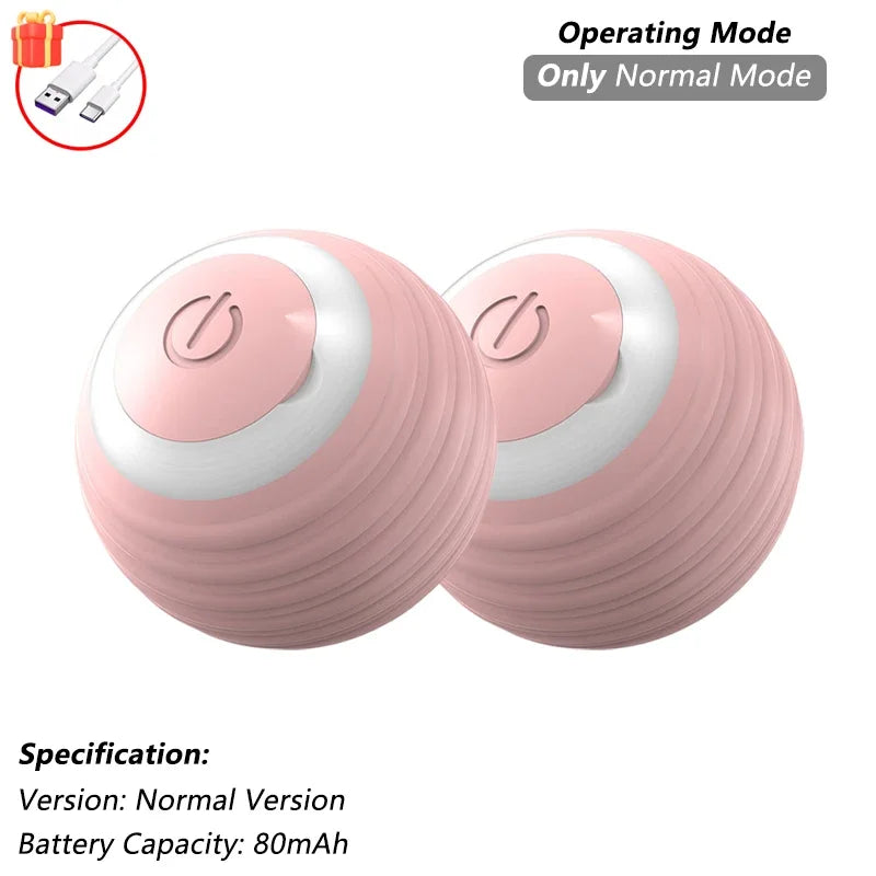 Dog Cat Interactive Ball. Automatic Rolling Ball