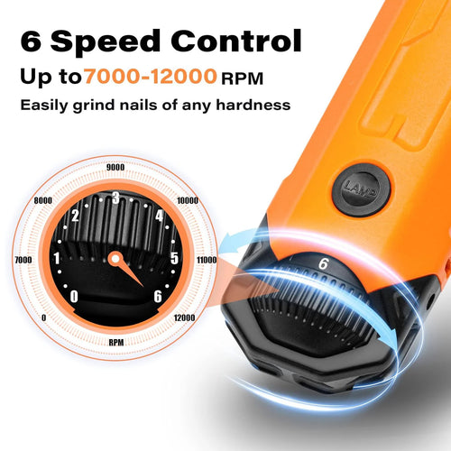 6-Speed Dog Nail Grinder
