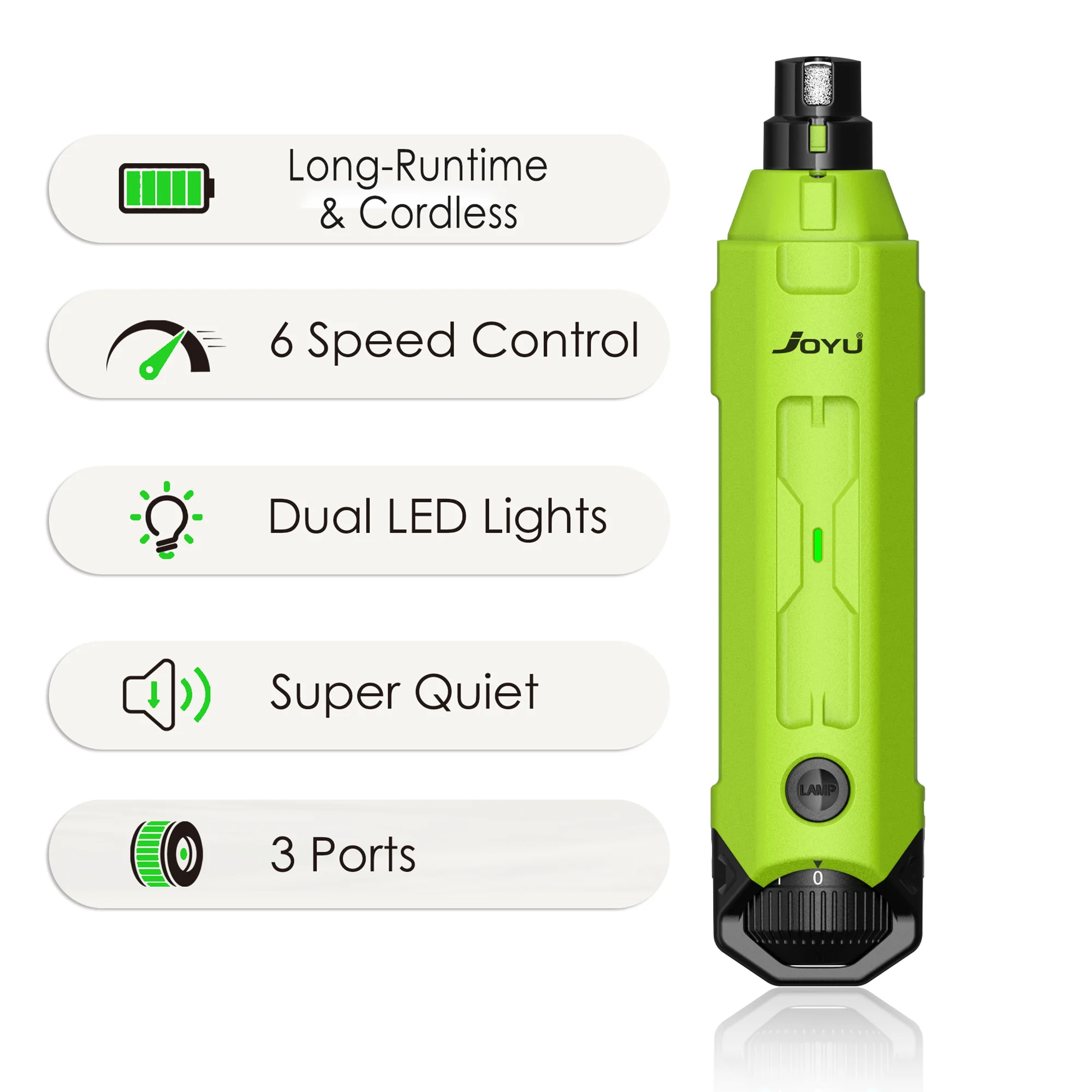 6-Speed Dog Nail Grinder